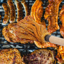 2 Pack BBQ Basting Mop Professional Barbecue Sauce Large Mop with Wood Hand