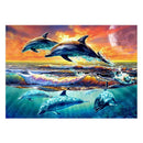 5D DIY Dolphins Diamond Painting Cross Stitch Embroidery Gift Needlework A
