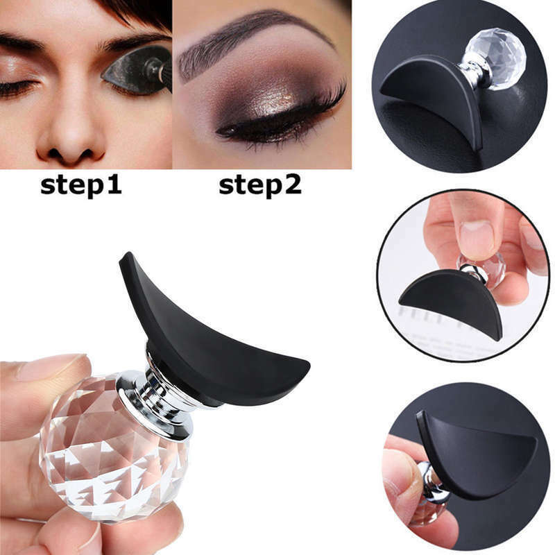 New Makeup Tools Crystal Lazy Silicon Eye Shadow Stamp Crease Eyeshadow Sta K6K3