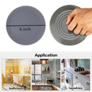 2 Pack Bathtub Stopper, 6 Inches Large Silicone Tub Stopper, Flat Suction D