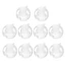 10x Clear Plastic Ball Baubles Sphere Fillable Christmas Tree Ornament 60mm