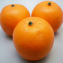 3 Artificial Oranges Decorative Fruit