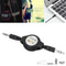 3.5mm Car AUX Music Line Cable Cord Retractable for Tablet Cellphone MP3/4/5 New