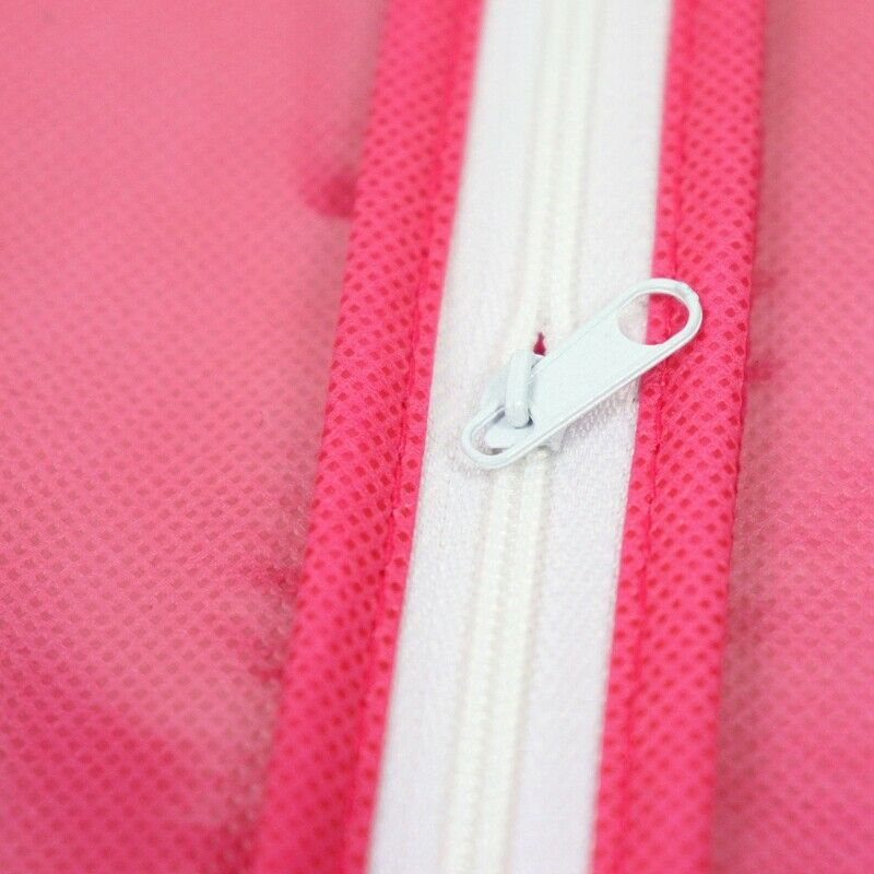 1Pc Rose Red Hair Extensions Wigs Storage Bag With Wig Hanger Dust Proof Pr W3E7