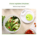 5L Salad Spinner with clear serving bowl Anti-Wobble Tech Vegetable or Lettuce
