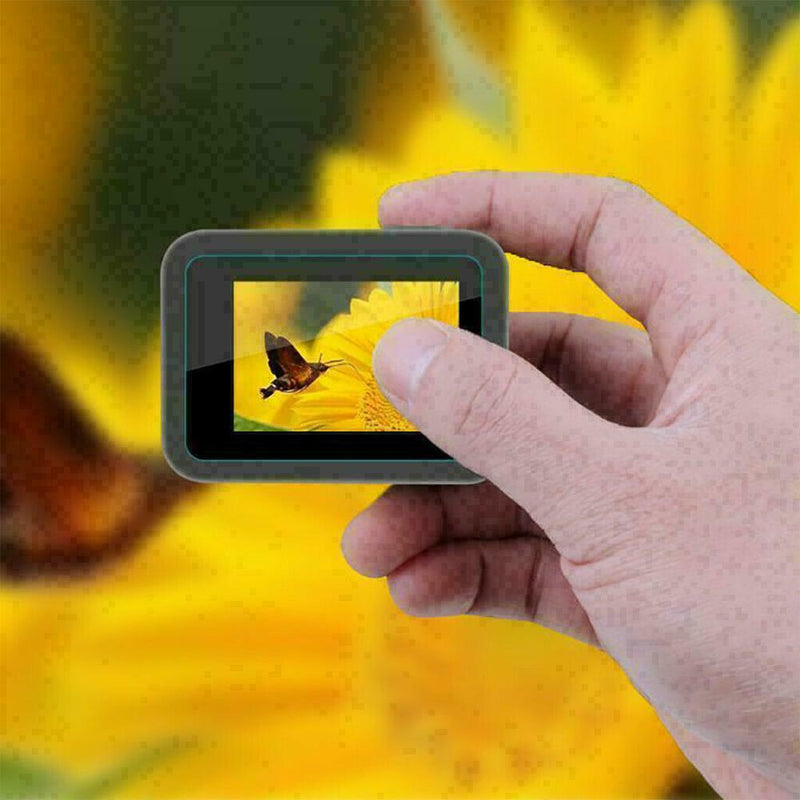 1 Set Tempered Glass Film Dual Screen + Lens Protector For Go-pro Camera 8 R3B3