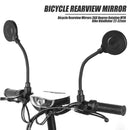 Bicycle Rearview Mirrors 360 Degree Rotation MTB Bike Handlebar 22-32mm