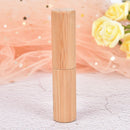 1pc Bamboo Empty Lip Gross Container Lipstick Tube DIY Container Lip Balm Tube Z