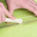 2 Pcs White Bone Folder Paper Creaser Tool Scoring Folding Creasing Edges DIY