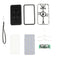 Solar Charger Power Bank 4000mAh Portable Dual USB Charger for Phones Black