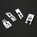 16pcs Professional Domestic Sewing Machine Set Snap-on Presser Feet Kit for E4A6