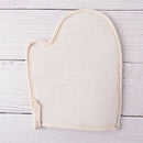 1X exfoliating bath glove natural sisal shower sponge cleansing body scrubber JR