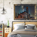 Full Round Drill Rhinestone Picture DIY Wonderful Castle Diamond Painting