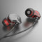 3.5mm Wired Stereo Earphone Line Control Sport Deep Bass In-Ear MIC Earbud