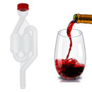 Wine Seal Exhaust Valve Straw Home Brew Wine Fermentation Airlock Sealed Pl Y7S9
