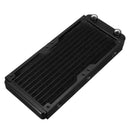 240mm 10 Tubes Aluminum alloy Computer Radiator Water Cooling Cooler For CP