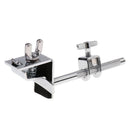 Durable Metal Bass Drum Hoop Mounted Cowbell Holder Clamp for Drummer Drum