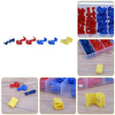 65pcs Insulated 0.5-6mm Quick Splice Wire Connector Crimp Terminals