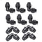 10Pcs 8/12 Elbow For 8/12 Inch Micro- Irrigation Tubing Micro- Drip Irrigat