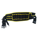 Heavy Duty Canvas Tool Pouch W/ 8 Pockets & Adjustable Quick-release Buckle