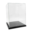 Clear Acrylic Display Case with Black Base, 8.27x8.46x10.24inch
