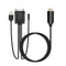 6ft HDMI to VGA Adapter w/Audio Male to Male Cable for PC Monitor Projector