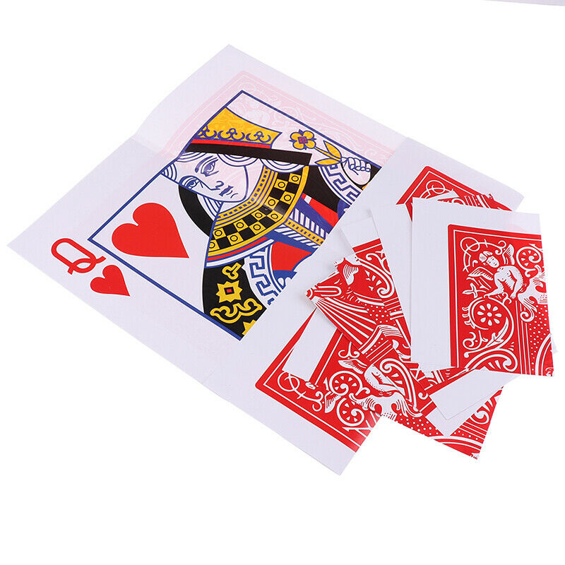 1 Set Poker Restored Close Up Card For Stress Relief And Entertainment BX
