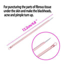 4pcs/set Pimple Blemish Comedone Acne Extractor Remover Needles Beauty Tool