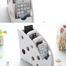 Diy Desk Remote Controller Storage Box Holder Tv Dvd Vcr Step Mobile Phone  O7O7