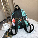 Women Flower Floral Printing Backpacks Teenager Girls Travel School Bags