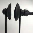 Outboard Motor Water Flusher Round Ear Muff Cups for Marine Boat Yacht