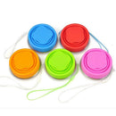 Silicone retractable folding cup 1 collapsible travel camping 200ml