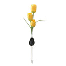 Tulips Flower Solar LED Lawn Lamp Spike Warm Light Outdoor Landscape Garden