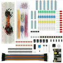 Electronic Component Starter Kit Wires Breadboard Buzzer Transistor C5J0