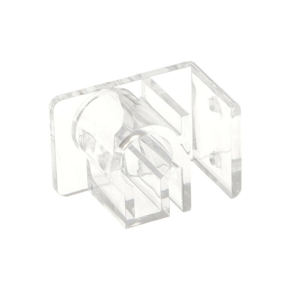 2pcs Clear Durable Acrylic Aquarium Fish Tank Water Pipe Hose Fixing Clip Tube