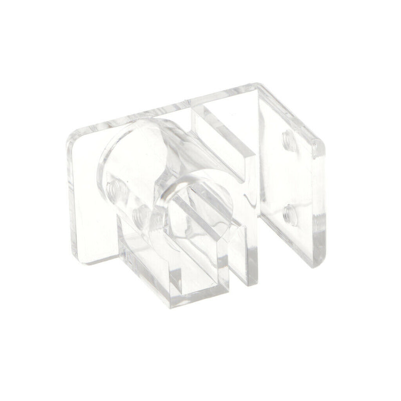 2pcs Clear Durable Acrylic Aquarium Fish Tank Water Pipe Hose Fixing Clip Tube