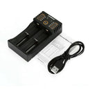 Liitokala Lii-202 5V 2A Battery Charger For 18650 26650 16340 14500 Aa / Aa F8F1