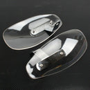 Clear Motorcycle Hand Guard Wind Deflector Protector Shield for Cruiser