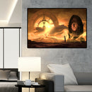 1000pcs DIY Paper Jigsaw Big Clock Puzzle Educational Picture Toys Decor