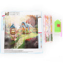 5D Diamond Painting Stone Trails House Embroidery Craft Cross Stitch Home Dec-OZ