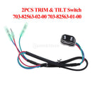 Qty2 703-82563-02-00 703-82563-01-00 TRIM & TILT Switch for Yamaha Outboard