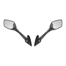 2 Pcs Motorcycle Side Mirror Black Plastic Rearview Mirror for Yamaha XMAX
