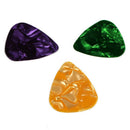 20pcs Colorful Celluloid Thin Guitar Picks 0.46mm / 0.71mm Color Random S6V5