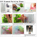 Printing DIY Diamond Painting Cat Full Area Square Stick Paste Home Decor W
