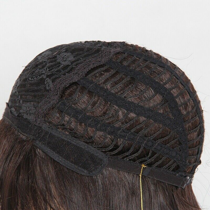 Black Long Curly Hair African Small Fluffy Hair Wig Human Hair Wigs Women R J1O1