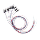 10Pc Street Light Leds Lamp Post for Train Park LANDSCAPE Layout Decor 1:100