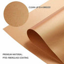1 Reusable Copper Universal Teflon Oven Cooker Liner Baking Lining BBQ Mat P1F7