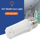 E27 59LED Corn Light SMD2835 12W AC85-265V High Brightness Shadowless Lamp