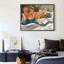 5D DIY Full Drill Diamond Painting Enjoying Women Cross Stitch Embroidery