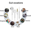 Wired Earphones Headphones With MIC For Smart Phones Laptop Tablets Best X3V2